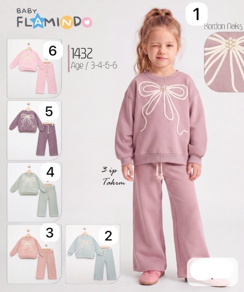 Костюм Тринитка Для Девочки Flamindo (3-4-5-6лет) 