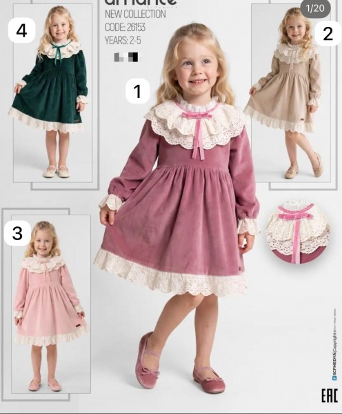 Платье Для Девочки Amante (2-3-4-5лет)