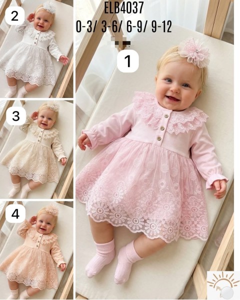 Нарядное Платье Для Девочки Miniday Baby (0-3/3-6/6-9/9-12мес.)