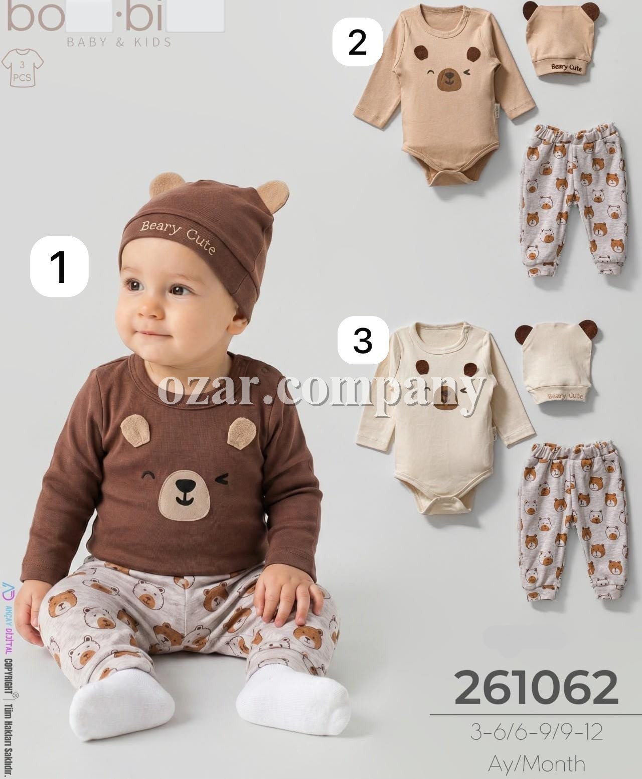 Комплект Для Мальчика Bombibo (3-6/6-9/9-12мес.)