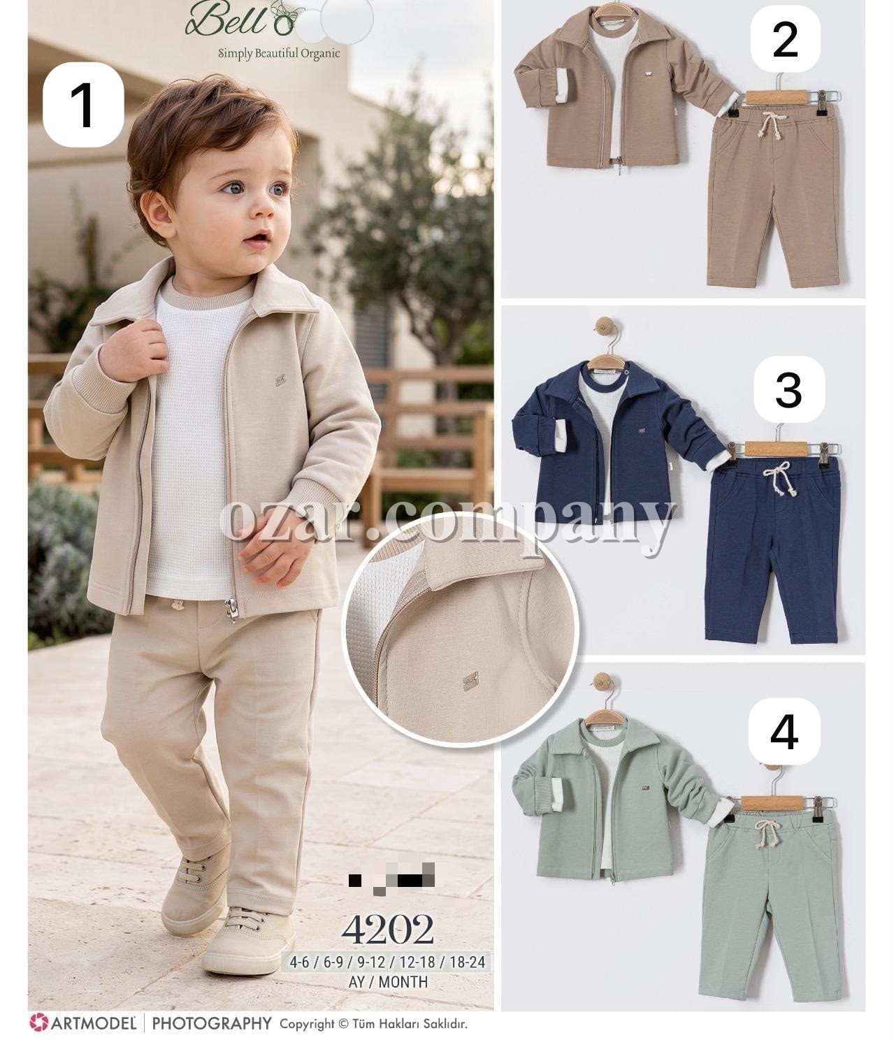 Костюм Тройка Для Мальчика Bello Joy (4-6/6-9/9-12/12-18/18-24мес.)