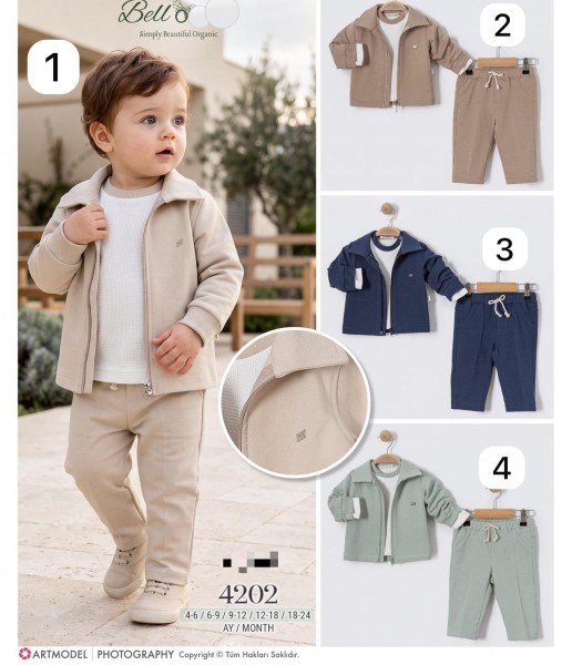 Костюм Тройка Для Мальчика Bello Joy (4-6/6-9/9-12/12-18/18-24мес.)
