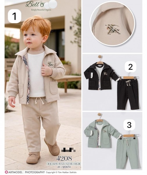 Костюм Тройка Для Мальчика Bello Joy (4-6/6-9/9-12/12-18/18-24мес.)