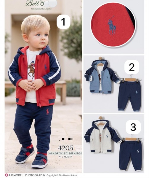Костюм Тройка Для Мальчика Bello Joy (4-6/6-9/9-12/12-18/18-24мес.)