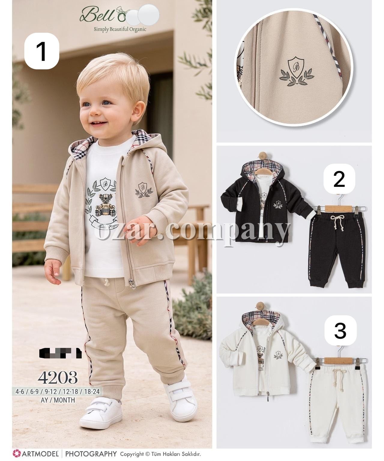 Костюм Тройка Для Мальчика Bello Joy (4-6/6-9/9-12/12-18/18-24мес.)
