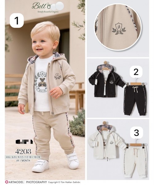 Костюм Тройка Для Мальчика Bello Joy (4-6/6-9/9-12/12-18/18-24мес.)