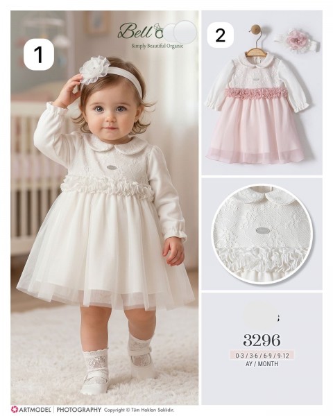 Нарядное Платье Для Девочки Bello Joy (0-3/3-6/6-9/9-12мес.)