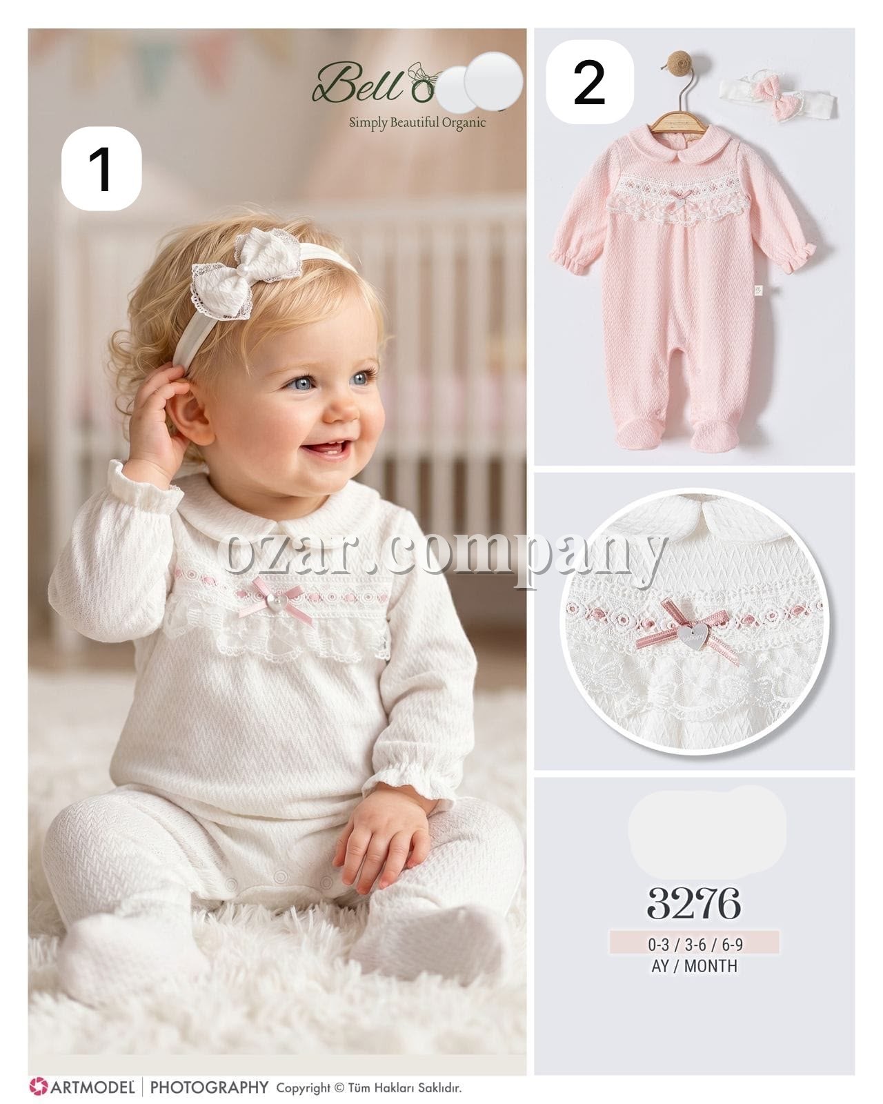 Человечек Для Девочки Bello Joy (0-3/3-6/6-9мес.)