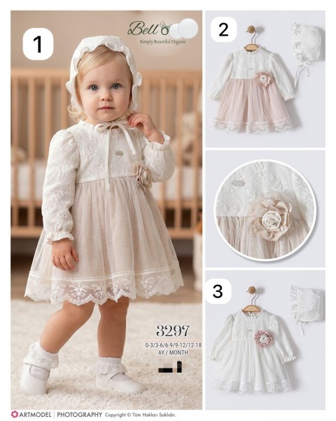 Нарядное Платье Для Девочки Bello Joy (0-3/3-6/6-9/9-12/12-18мес.)