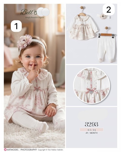 Комплект Для Девочки Bello Joy (0-3/3-6мес.) 