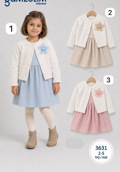 Платье Для Девочки Gamzelim (2-3-4-5лет)