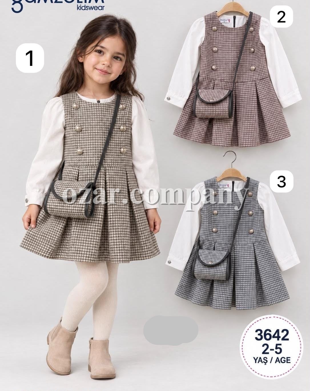 Платье Для Девочки Gamzelim (2-3-4-5лет)