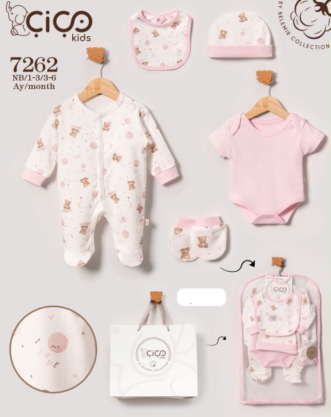 Комплект Для Девочки Cico Kids (1-3/3-6мес.)