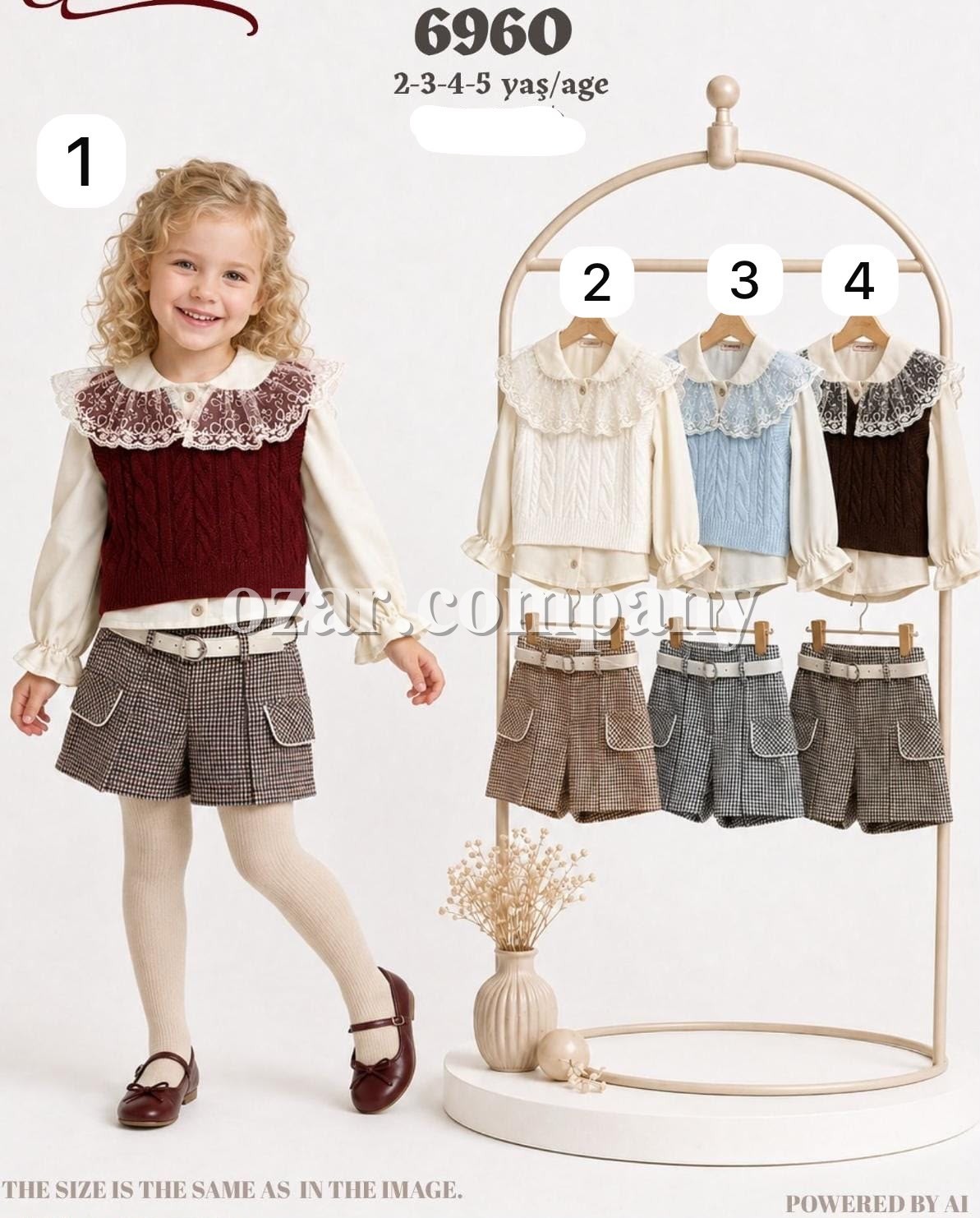 Костюм Тройка Для Девочки Cocoland (2-3-4-5лет)