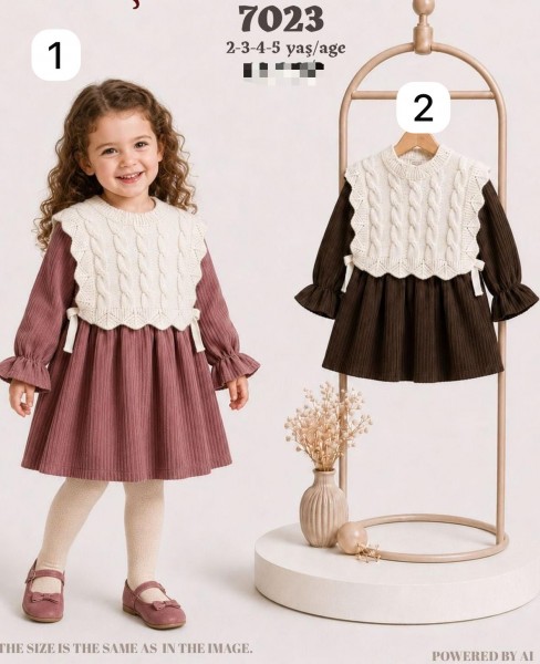 Платье Для Девочки Cocoland  (2-3-4-5лет)