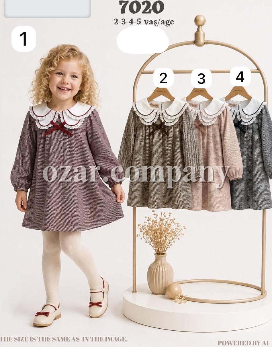 Платье Для Девочки Cocoland  (2-3-4-5лет)