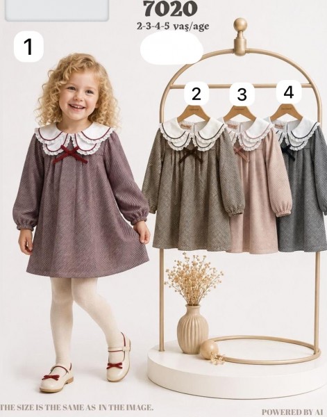 Платье Для Девочки Cocoland  (2-3-4-5лет)