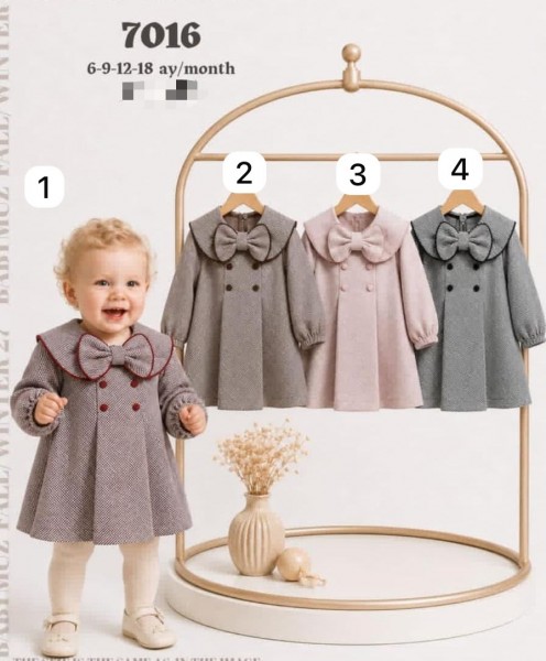Платье Для Девочки Baby Muz (6-9-12-18мес.)