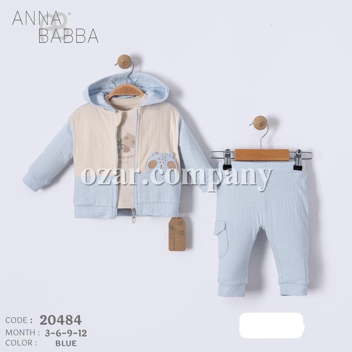 Костюм Тройка Для Мальчика Anna Babba (3-6-9-12мес.)