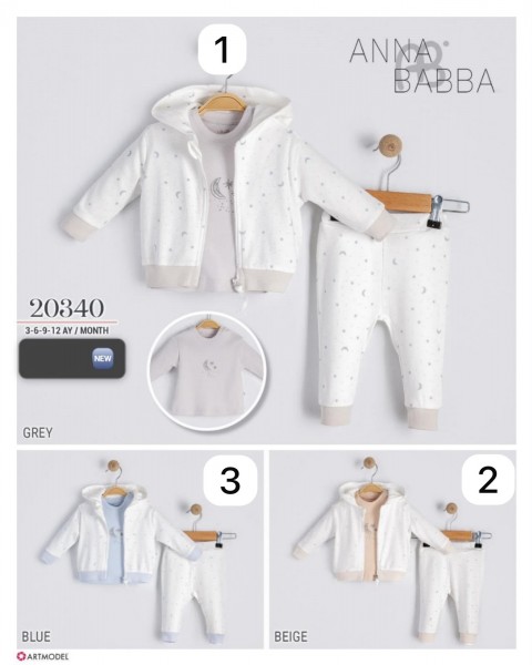 Костюм Тройка Для Мальчика Anna Babba (3-6-9-12мес.)