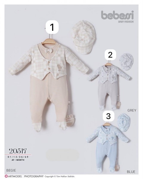 Человечек Для Мальчика Bebessi (0-1/1-3/3-6/6-9мес.)