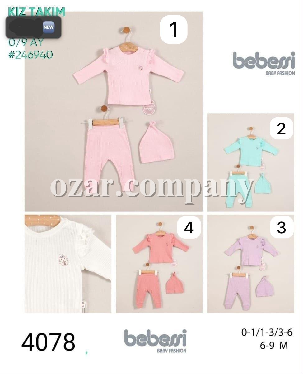 Костюм Для Девочки Bebessi (0-1/1-3/3-6/6-9мес.)