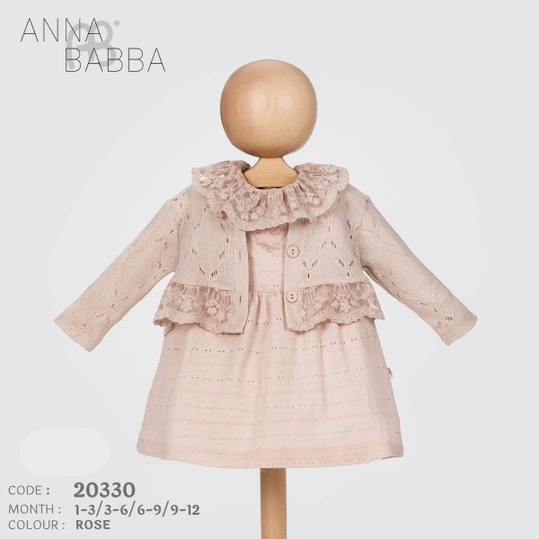 Платье Для Девочки Anna Babba (1-3/3-6/6-9/9-12мес.)
