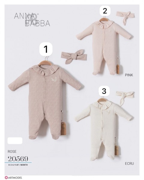 Человечек Для Девочки Anna Babba (0-3-6-9мес.)