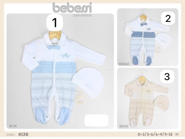 Человечек Для Мальчика Bebessi (0-3/3-6/6-9/9-12мес.) 