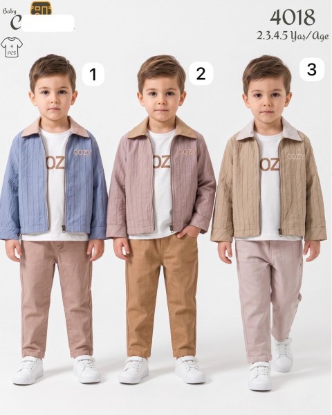 Костюм Тройка Для Мальчика Caravan (2-3-4-5лет)