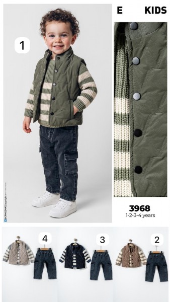 Костюм Тройка Для Мальчика Ecoo Kids (1-2-3-4лет) 