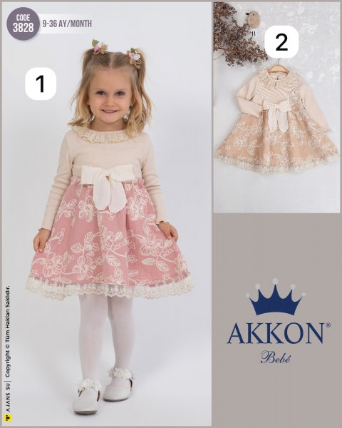 Платье Для Девочки Akkon (9-12-24-36мес.)