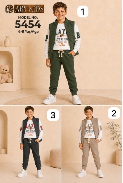 Костюм Тройка Для Мальчика ABY Kids (6-7-8-9лет) 
