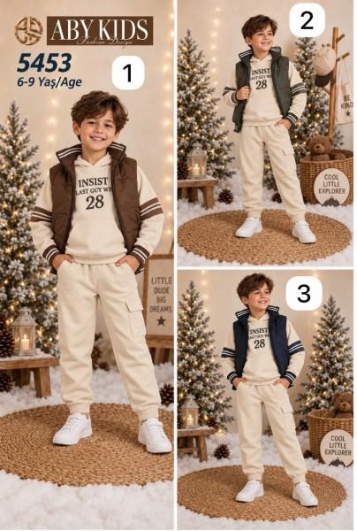 Костюм Тройка Для Мальчика ABY Kids (6-7-8-9лет) 