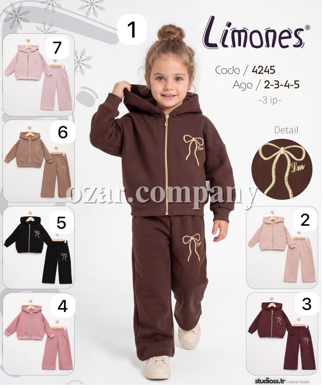 Костюм Тринитка Для Девочки Limones (2-3-4-5лет)