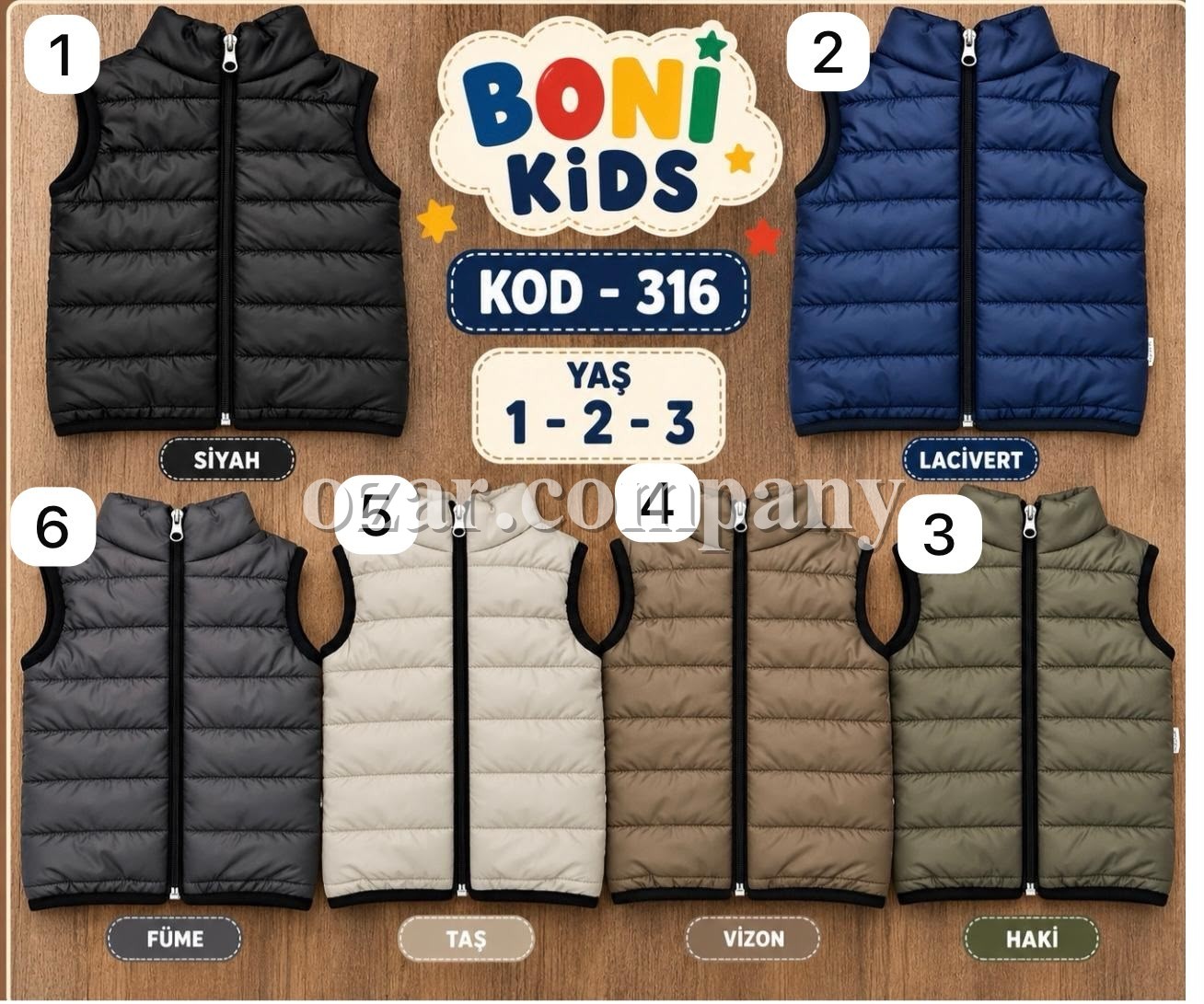 Жилетка Для Мальчика Boni (1-2-3лет) 