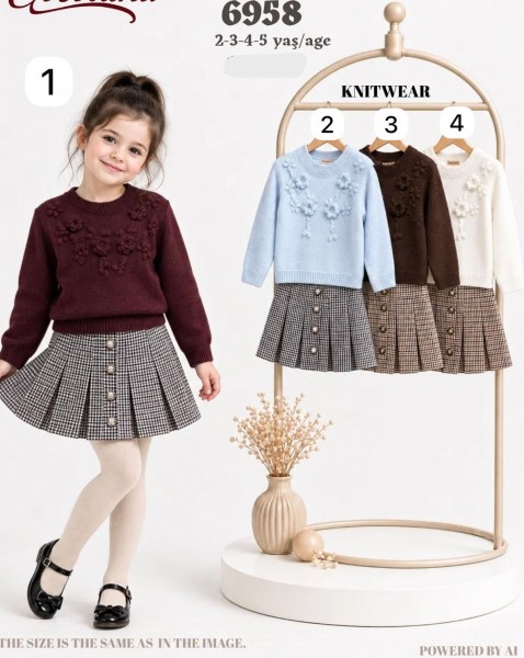 Костюм Для Девочки Cocoland (2-3-4-5лет)