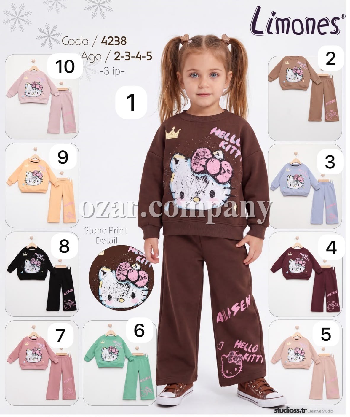 Костюм Тринитка Для Девочки Limones (2-3-4-5лет)