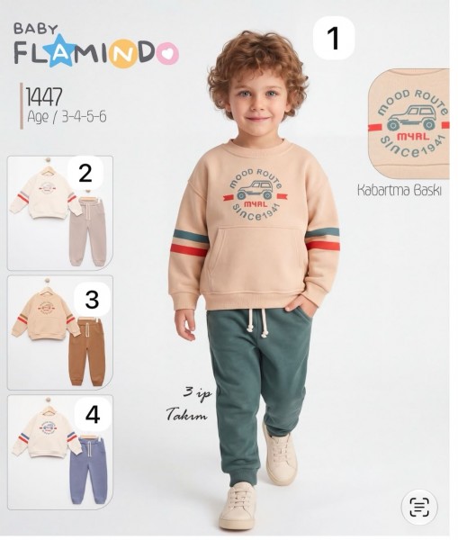Костюм Тринитка Для Мальчика Flamindo (3-4-5-6лет)