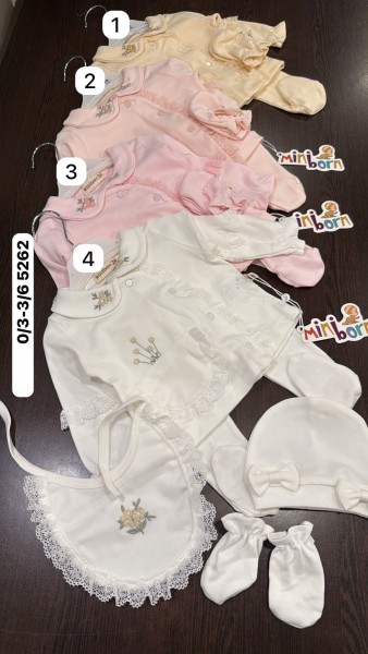 Комплект Для Девочки Mini Born (0-3/3-6мес.) 