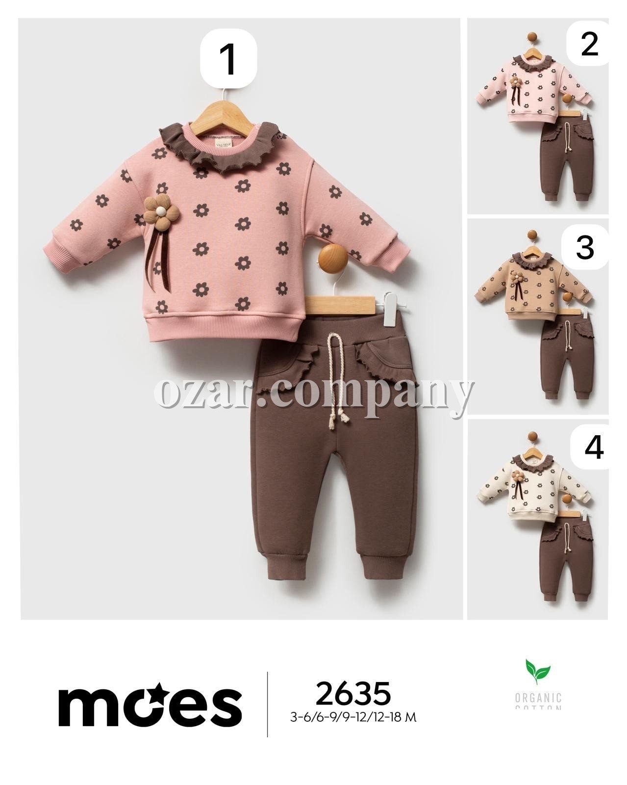 Костюм Для Девочки Moes (3-6/6-9/9-12/12-18мес.)