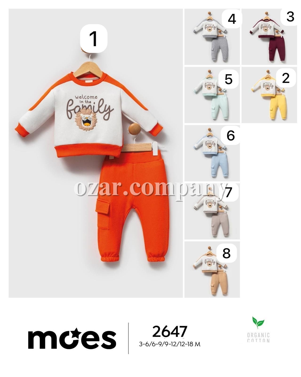 Костюм Для Мальчика Moes (3-6/6-9/9-12/12-18мес.)