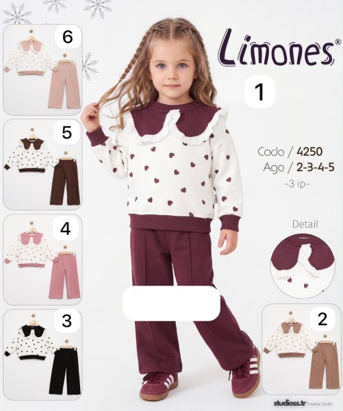 Костюм Тринитка Для Девочки Limones (2-3-4-5лет)