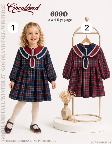 Платье Для Девочки Cocoland  (2-3-4-5лет)