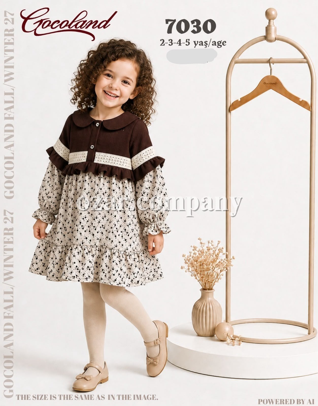 Платье Для Девочки Cocoland (2-3-4-5лет)