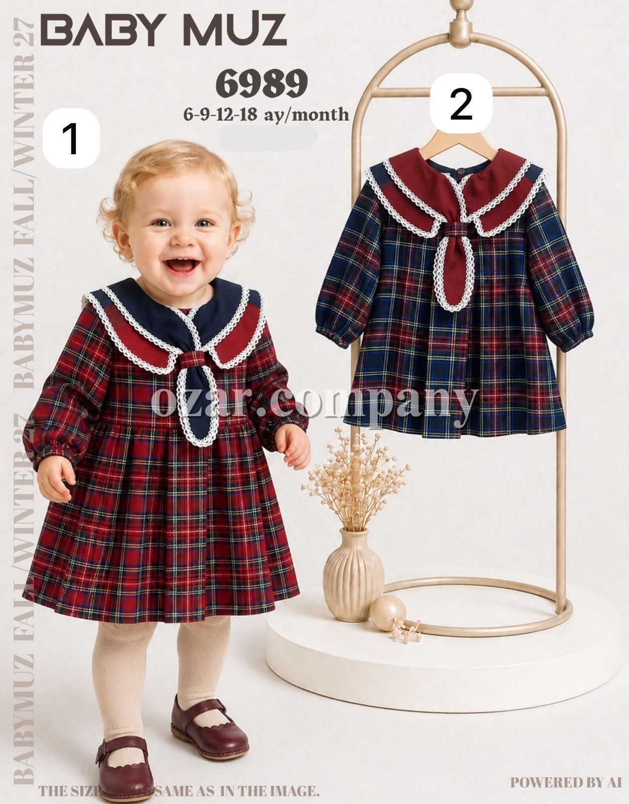 Платье Для Девочки Baby Muz (6-9-12-18мес.)