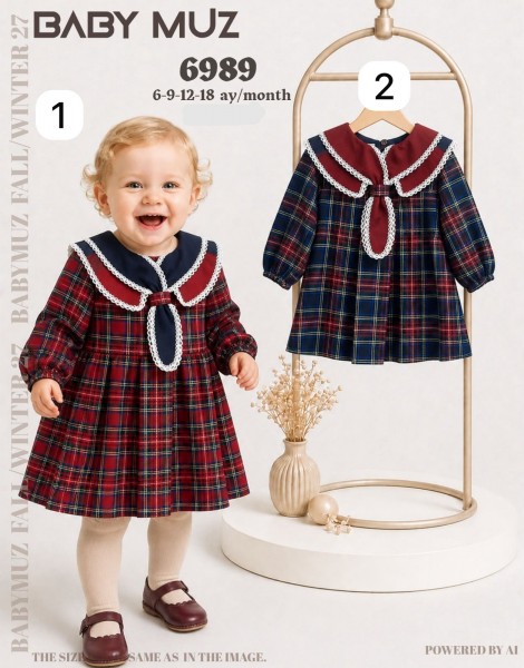 Платье Для Девочки Baby Muz (6-9-12-18мес.)