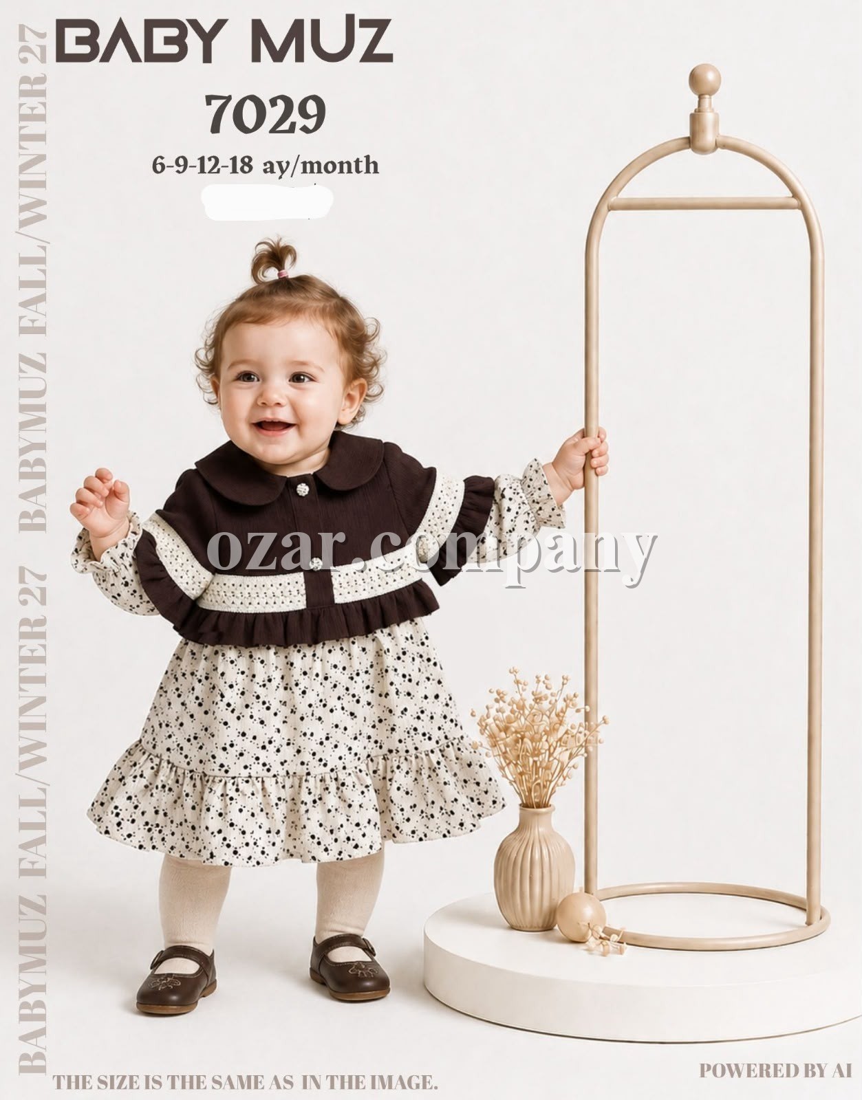 Платье Для Девочки Baby Muz (6-9-12-18мес.)