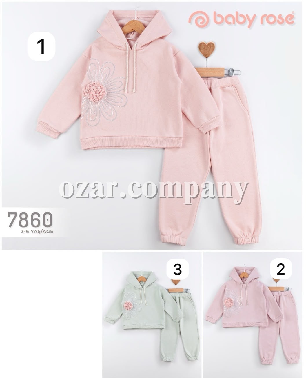 Костюм Для Девочки Baby Rose (3-4-5-6лет) 