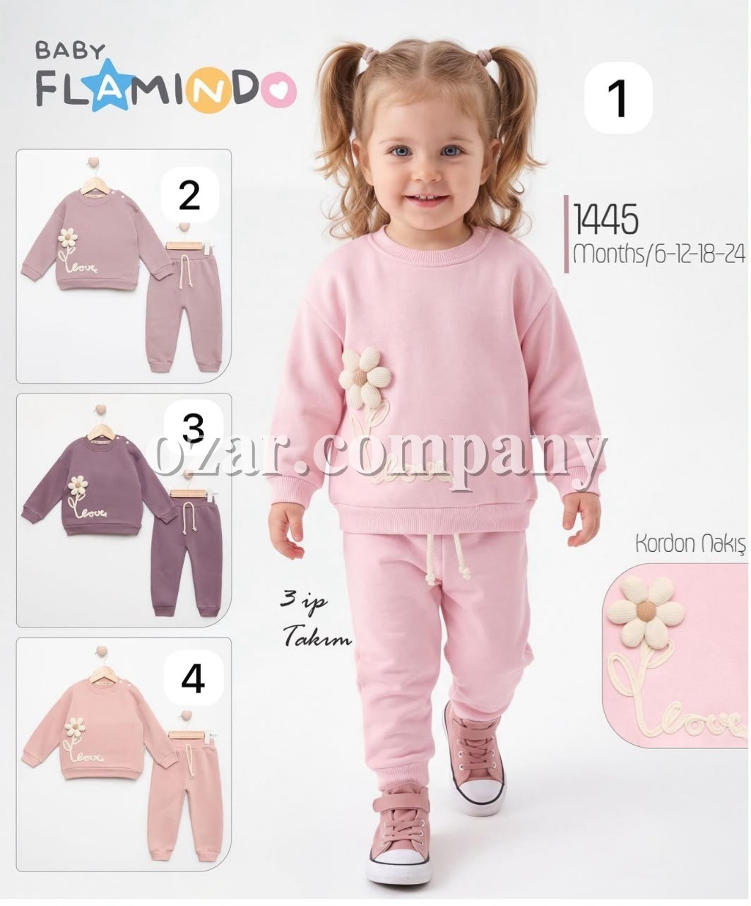 Костюм Тринитка Для Девочки Flamindo (6-12-18-24мес.)